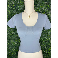 Malory Top-Blue
