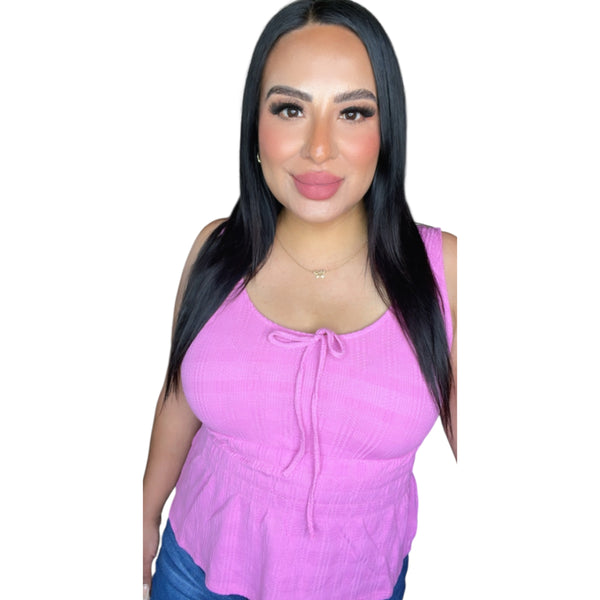 Macy Tank-Pink